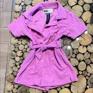 Beach Riot Kids Little Gia Shell Romper